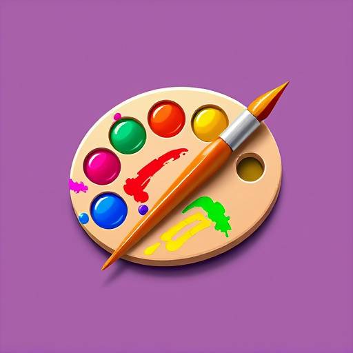 Icon representing arts and crafts category