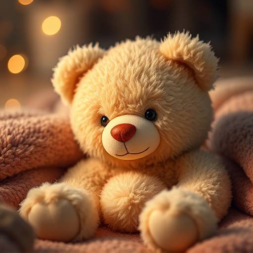 Image of a plush stuffed animal bear