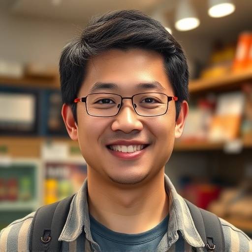 Photo of David Chen, Store Manager at WonderVille Toys