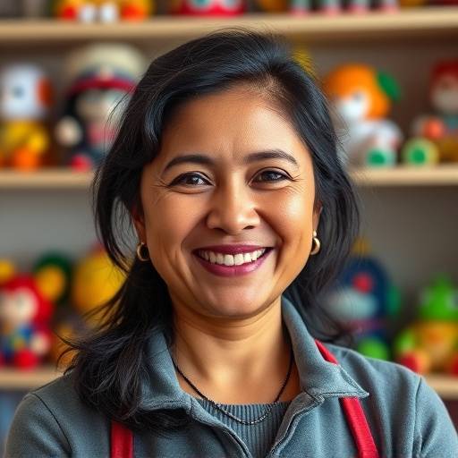 Photo of Maria Rodriguez, Educational Toy Specialist at WonderVille Toys
